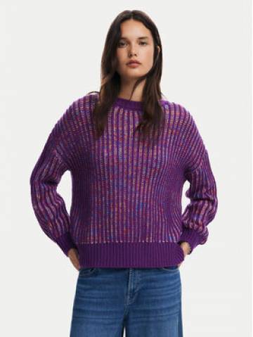 Desigual Светр Whitehorse 24WWJF34 Фіолетовий Regular Fit Desigual Светр Whitehorse 24WWJF34 Фіолетовий Regular Fit