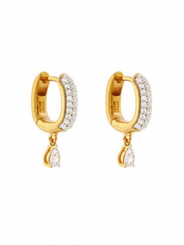 Guess Сережки JSBE04 506JW Золотий Guess Сережки JSBE04 506JW Золотий