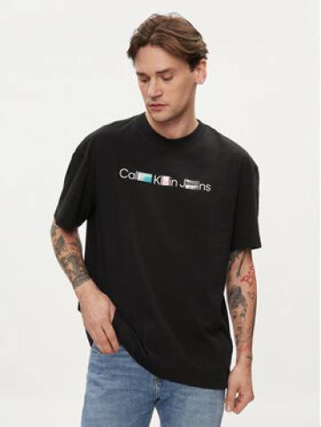 Calvin Klein Jeans Футболка Photoprint J30J325195 Чорний Regular Fit Calvin Klein Jeans Футболка Photoprint J30J325195 Чорний Regular Fit