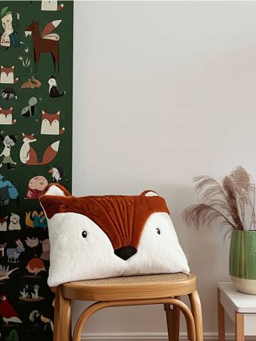 Декоративна подушка - різнобарвний