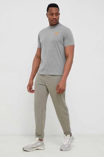 Футболка Marmot Peaks Tee мужская цвет серый меланж Футболка Marmot Peaks Tee мужская цвет серый меланж
