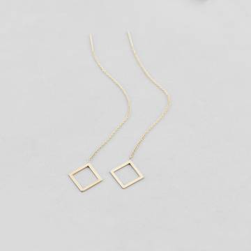 Золотые серьги Minimal ЗВС-481ж Золотые серьги Minimal ЗВС-481ж