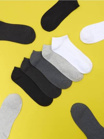 Шкарпетки, 5 пар - сірий