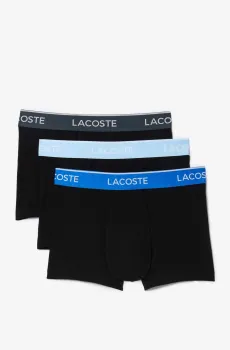 Мужские трусы (3 шт) Черный S Lacoste 5H3401B68