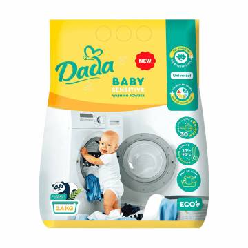 Стиральный порошок Dada Baby Sensitive для детского белья, 30 стирок, 2.4 кг Стиральный порошок Dada Baby Sensitive для детского белья, 30 стирок, 2.4 кг