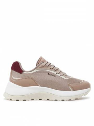 Calvin Klein Снікерcи Runner HW0HW02221 Бежевий Calvin Klein Снікерcи Runner HW0HW02221 Бежевий