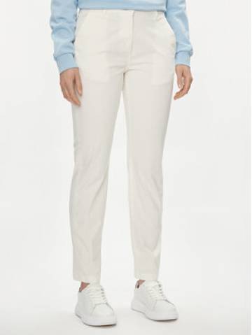 Napapijri Штани з тканини Meridian NP0A4GYE Écru Regular Fit Napapijri Штани з тканини Meridian NP0A4GYE Écru Regular Fit