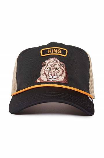 Кепка Goorin Bros GB2 Lion цвет чёрный с аппликацией 101-1544 Кепка Goorin Bros GB2 Lion цвет чёрный с аппликацией 101-1544