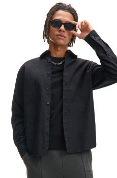 Cropp - Чорна сорочка - чорний