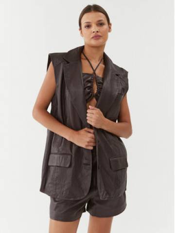 Gestuz Жилет 10908176 Коричневий Relaxed Fit Gestuz Жилет 10908176 Коричневий Relaxed Fit