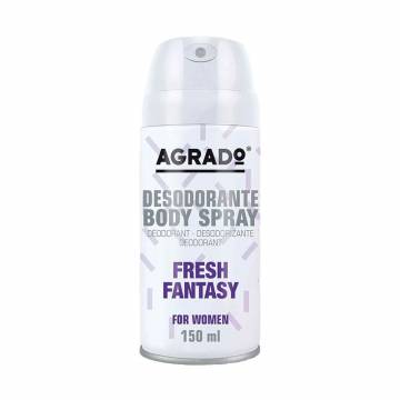 Дезодорант-спрей Agrado Fresh Fantasy Deodorant Body Spray женский, 150 мл Дезодорант-спрей Agrado Fresh Fantasy Deodorant Body Spray женский, 150 мл