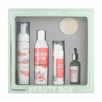 Набор chudesnik Beauty Box No.5 для всех типов кожи, 5 предметов Набор chudesnik Beauty Box No.5 для всех типов кожи, 5 предметов