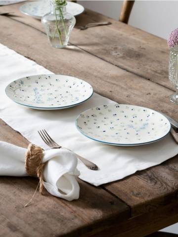 Тарілки, 2 шт. - блакитний