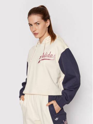 adidas Світшот Modern B-Ball HD9782 Бежевий Relaxed Fit adidas Світшот Modern B-Ball HD9782 Бежевий Relaxed Fit