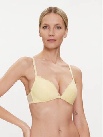United Colors Of Benetton Бюстгралтер без кісточок 34N21R01A Жовтий United Colors Of Benetton Бюстгралтер без кісточок 34N21R01A Жовтий