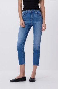 Reserved - Джинси рівного крою - синій - 712IR-55J