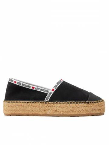 LOVE MOSCHINO Еспадрильї JA10553G0IIG0000 Чорний LOVE MOSCHINO Еспадрильї JA10553G0IIG0000 Чорний