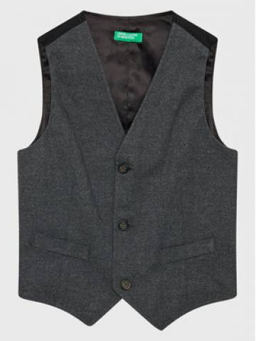 United Colors Of Benetton Жилет 2N4PCJ006 Сірий Regular Fit United Colors Of Benetton Жилет 2N4PCJ006 Сірий Regular Fit