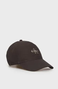 Мужская черная кепка MONO LOGO 5 PANEL CAP Черный ONESIZE Calvin Klein LV04G5032G