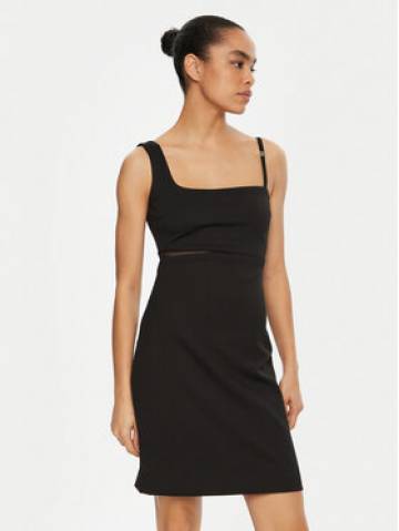 HUGO Повсякденна сукня Kutari 50530172 Чорний Slim Fit HUGO Повсякденна сукня Kutari 50530172 Чорний Slim Fit