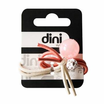 Резинка для волос Dini Every Day персиковая, 1 шт (AT-6) Резинка для волос Dini Every Day персиковая, 1 шт (AT-6)