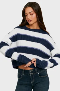 Женский джемпер в полоску Разноцветный S Tally Weijl SPUACBELINDA