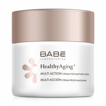 Мультифункциональный дневной крем BABE Laboratorios Healthy Aging+ для зрелой кожи 60+, 50 мл Мультифункциональный дневной крем BABE Laboratorios Healthy Aging+ для зрелой кожи 60+, 50 мл