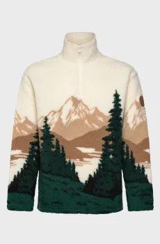 Мужская кофта JACQUARD FLEECE Разноцветный L Gant 2067089