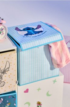 Контейнер для зберігання з кришкою Lilo & Stitch - light blue