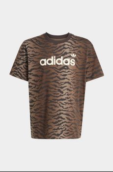 Детская хлопковая футболка adidas Originals