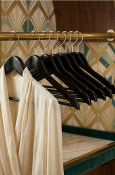 Вішалки, 6 шт. - чорний