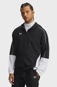 Мужской черный анорак UA M Challenger Warmup Jkt Черный XL Under Armour 6004045-001