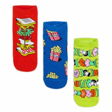 Cropp - Короткі шкарпетки, 3 пари - різнобарвний Cropp - Короткі шкарпетки, 3 пари - різнобарвний