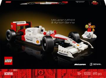 Конструктор LEGO Icons McLaren MP4/4 і Айртон Сенна (10330) Конструктор LEGO Icons McLaren MP4/4 і Айртон Сенна (10330)