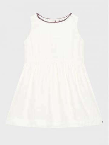 Tommy Hilfiger Повсякденна сукня Ceremonial KG0KG07020 M Écru Regular Fit Tommy Hilfiger Повсякденна сукня Ceremonial KG0KG07020 M Écru Regular Fit