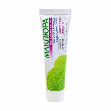 Гель-бальзам для тела Маклюра, при боли в суставах и отложении солей, 100 мл