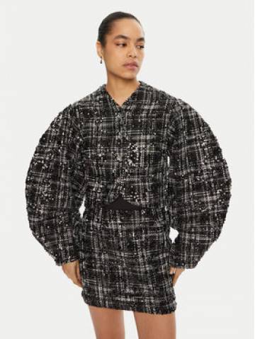 ROTATE Демісезонна куртка 113908 Чорний Regular Fit