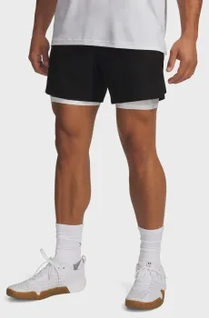 Мужские черные шорты UA Vanish Elite 6in Short-BLK Черный M Under Armour 6009868-008