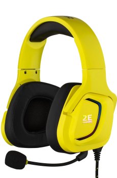 Игровая гарнитура проводная 2E Gaming HG340, Yellow (2E-HG340YW-7.1)