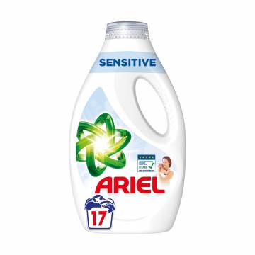 Гель для стирки ARIEL Sensitive Skin Clean & Fresh для чувствительной кожи, 17 стирок, 850 мл Гель для стирки ARIEL Sensitive Skin Clean & Fresh для чувствительной кожи, 17 стирок, 850 мл