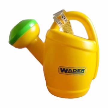 Детская лейка Wader большая, желтая, 21*22*13 см, от 1 года, 1.8 л (73660) Детская лейка Wader большая, желтая, 21*22*13 см, от 1 года, 1.8 л (73660)