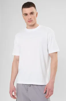 Мужская белая футболка Белый L BOSS 50519368;100