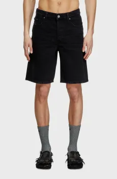 Мужские черные джинсовые шорты REGULAR-SHORT Черный 38 Diesel A06430 0GRDW