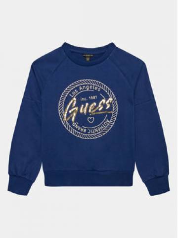 Guess Світшот J3YQ08 KA6R4 Cиній Regular Fit Guess Світшот J3YQ08 KA6R4 Cиній Regular Fit