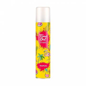 Сухой шампунь для волос Time Out Dry Shampoo, Tropical, 200 мл Сухой шампунь для волос Time Out Dry Shampoo, Tropical, 200 мл