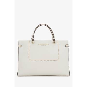Сумка біла Ermanno Firenze ER00115356 Сумка біла Ermanno Firenze ER00115356