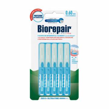 Интердентальные щетки Biorepair Oral Care Pro Ультратонкие с гидроксиапатитом 0.6 мм, 5 шт Интердентальные щетки Biorepair Oral Care Pro Ультратонкие с гидроксиапатитом 0.6 мм, 5 шт