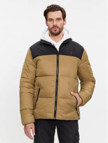 4F Пуховик 4FWAW23TDJAM348 Коричневий Regular Fit 4F Пуховик 4FWAW23TDJAM348 Коричневий Regular Fit