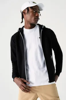 Мужская черная толстовка Черный XS Lacoste SH022121S