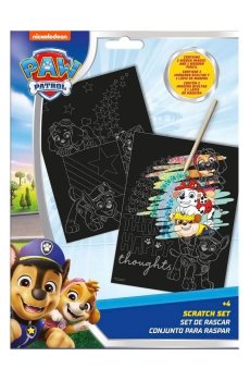 Набор для творчества Kids Licensing Paw Patrol Scratch Set, от 4 лет (PW20006)